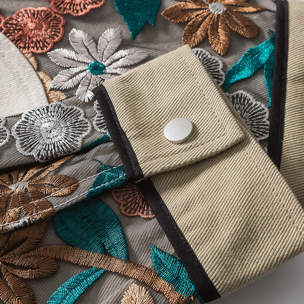 

Harajuku Jackets Men Autumn Flower Embroidery Patchwork Varsity Jacket Distressed Advanced Parkas Women Fashion Loose Streetwear