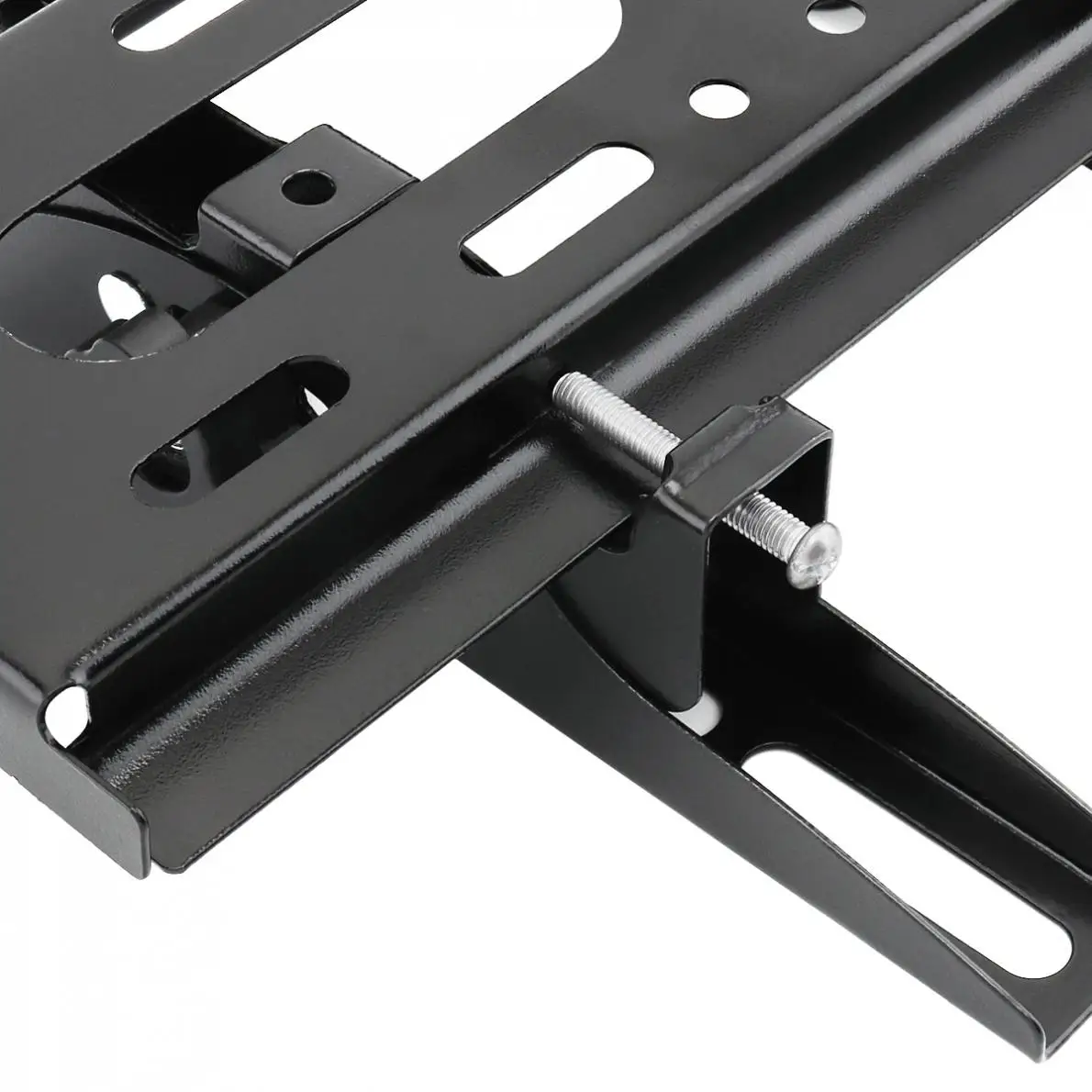 Универсальный 25кг AdjustableTV WallMountBracketFlatPanelTVFrameSupport 15 градусов наклон с уровнем для 14