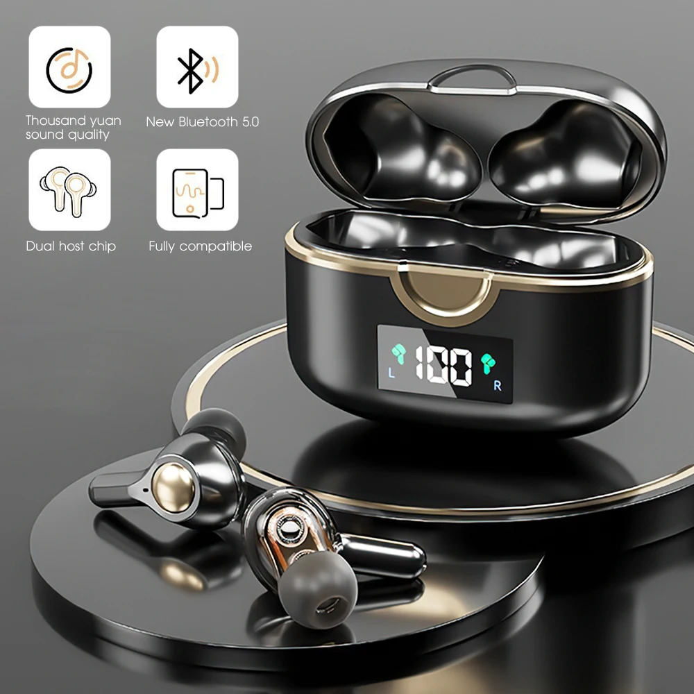 TWS-стереонаушники T22 с поддержкой Bluetooth 5 0 и микрофоном | Электроника
