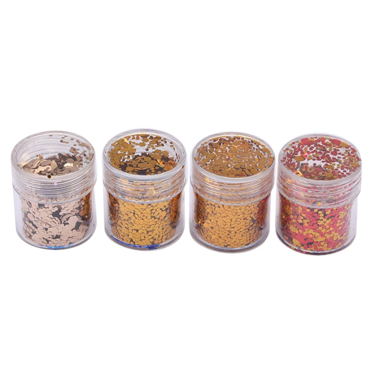 Золотые Блестящие Блестки Рождественская тематика украшения праздничные