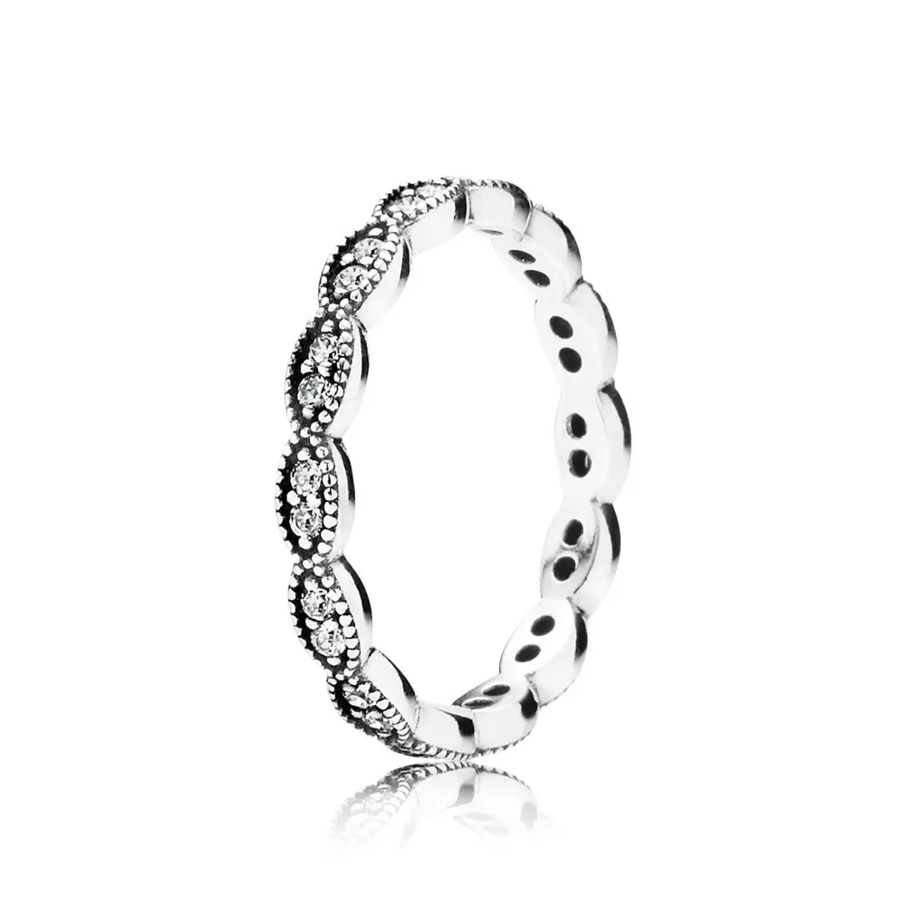 Rings 049 Серебряное кольцо в форме короны в форме сердца для женщин, европейские оригинальные кольца на палец, свадебные ювелирные изделия, 50 стилей, Прямая поставка - Цвет основного камня: Rings 049