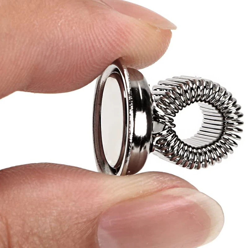 

HOT-Pen Holder Clip Pen Holder Pen Holder, Adjustable Spring Ring, Suitable for Refrigerator Whiteboard Announcement