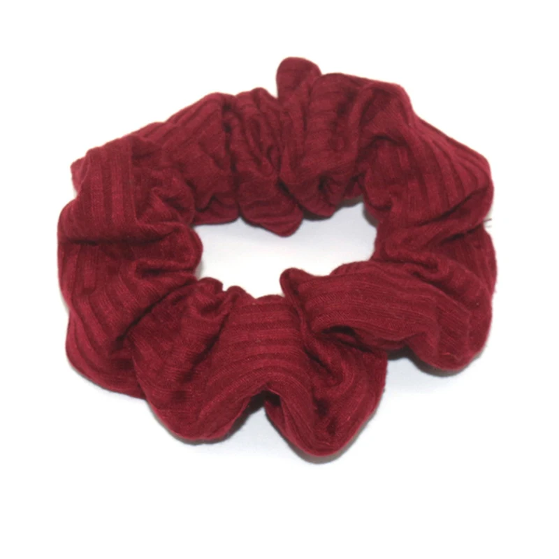 Бархатные резинки карамельных цветов эластичные для волос Красочные заколки