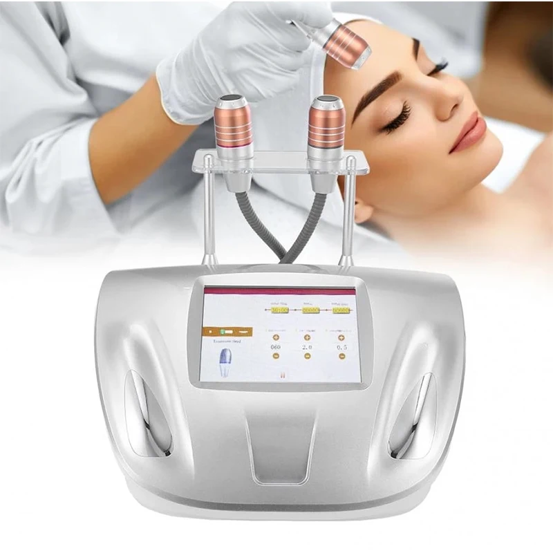 

Portable VMax Hifu Machine With 2 Handles Skin Rejuvenation Tighten Face Lift Anti Wrinkle Tool Radar Line Carve Beauty Device