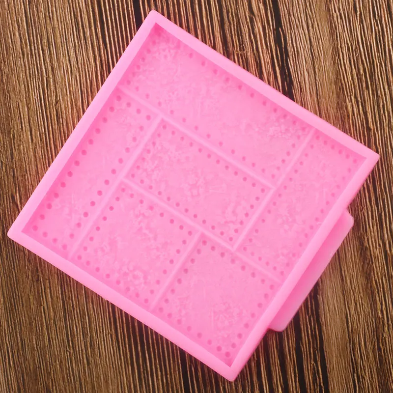 Клепаные металлические пластины помадные формы DIY Инструменты для украшения