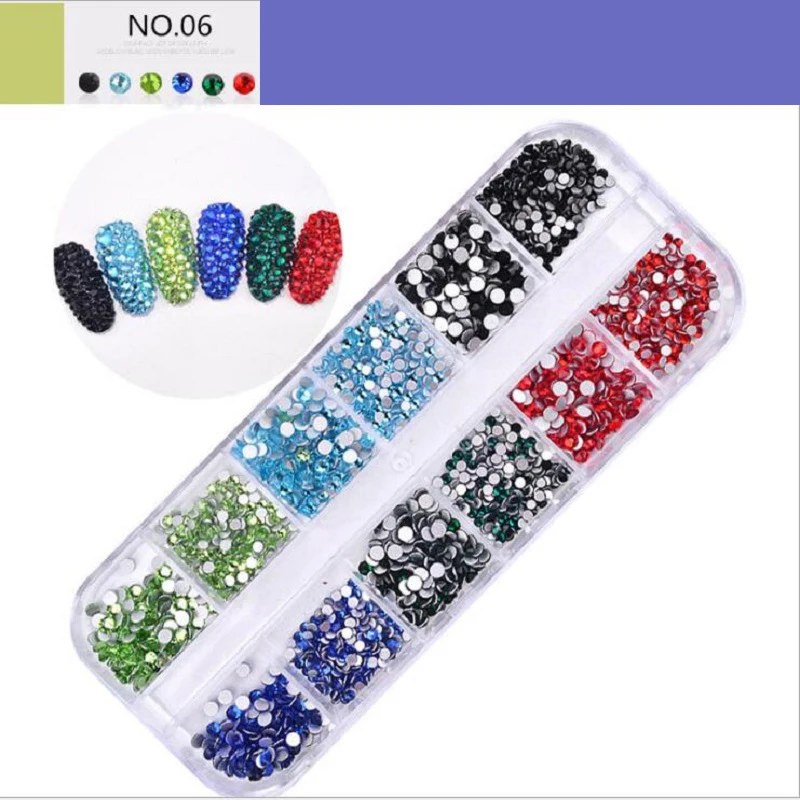 Стразы стеклянные без горячей фиксации 1440 шт. | Дом и сад