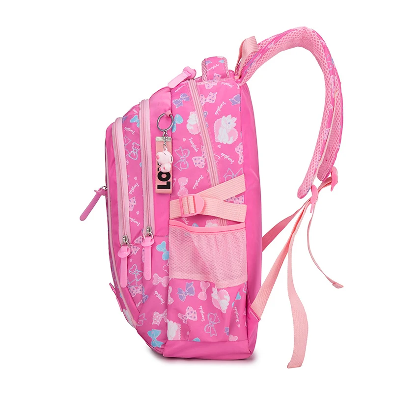 Новый модный рюкзак с мультяшным котом Женская Студенческая сумка Детский