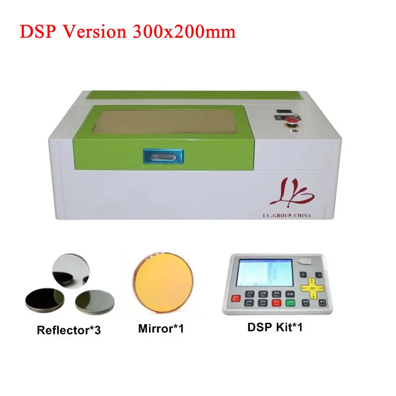 

CO2 laser cutting machine 3020 engraver machine usb interface 40W for wood acrylic 110V 220V DSP system