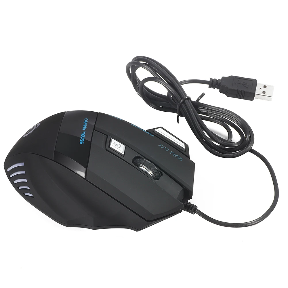USB Проводная клавиатура и мышь комбинированный RGB светодиодный с подсветкой для геймеров ПК ноутбук Настольный компьютер клавиатура мышь набор Быстрая