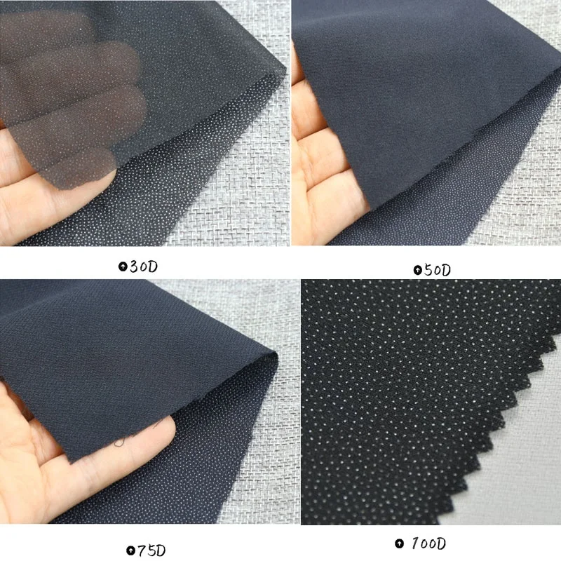5M/Lot Single Face Glue Stretch Interfacing Cloth-lined Fusible Interlining Soft Thin Fabric Sewing entretela adhesiva | Дом и сад