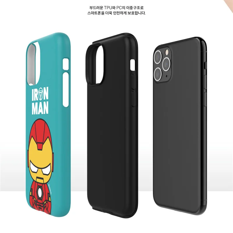 

Marvel Certified for iPhone 11/11 Pro / 11Promax X/XS/XR/XS Max 12/12Pro /12promax/12min cartoon phone case