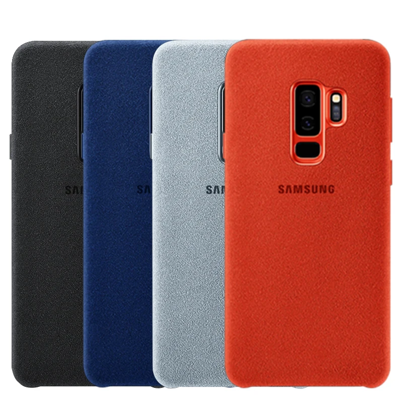 Чехол для Samsung S9 оригинальная официальная Роскошная замшевая задняя крышка с