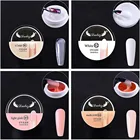 15 мл наращивание ногтей гель быстрое строительство без Бумага держатель с украшением в виде кристаллов Гель 4 цвета прочный лак для ногтей лак Гель-лак для ногтей