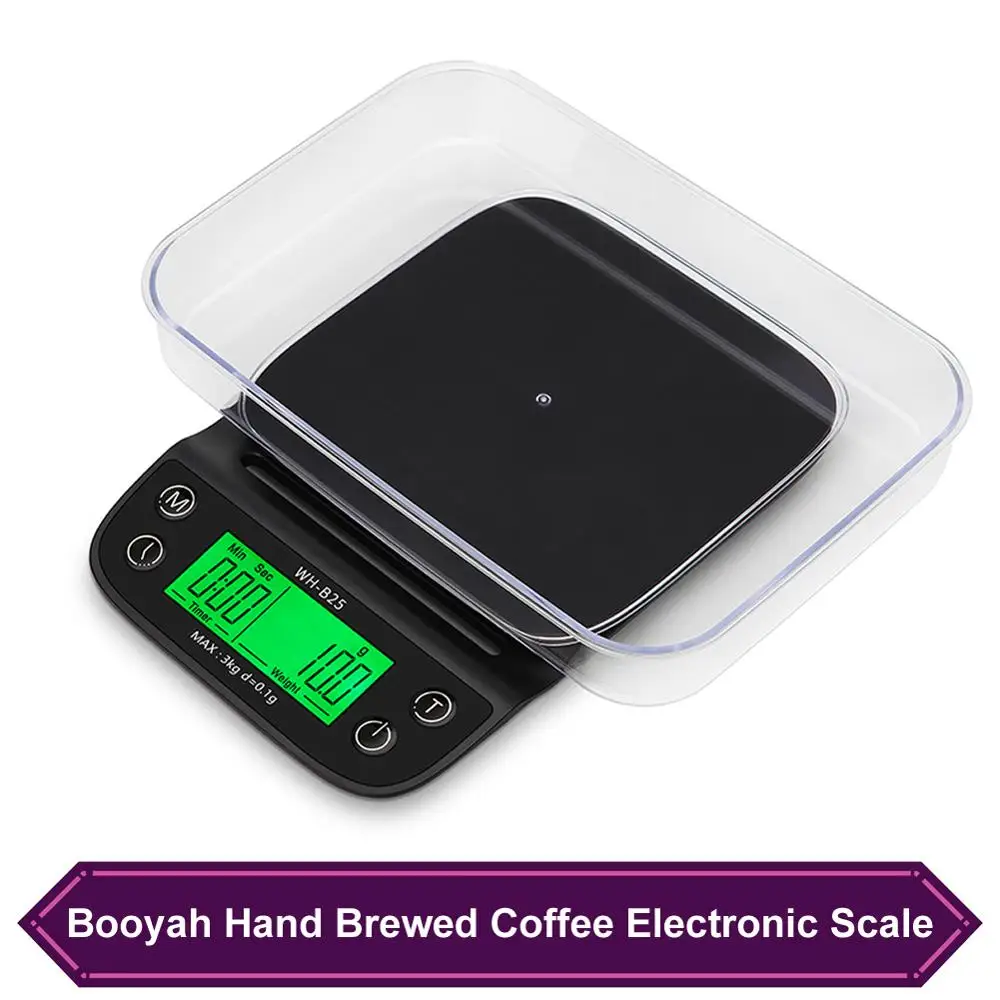 Фото Портативные электронные весы для кофе 3 кг/0 1 г высокоточные бытовые кухонные