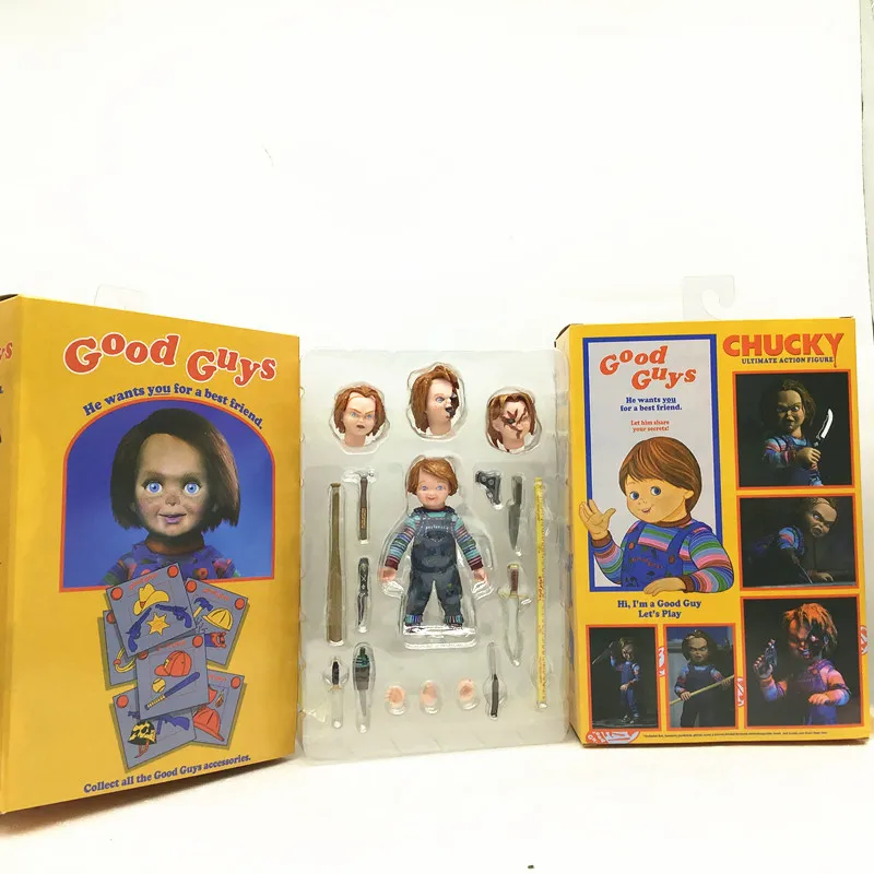 10 см NECA Чаки ultimate собирать все хорошие парни аксессуары экшн-фигурки модели