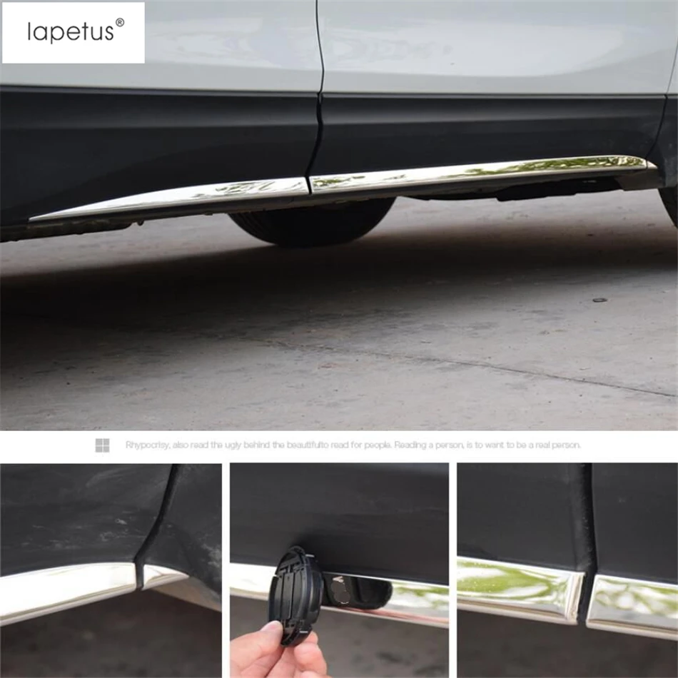 Аксессуары Lapetus, подходят для Chevrolet Equinox, наружная Автомобильная дверь под корпусом, литьевая нижняя часть под полоской, накладка