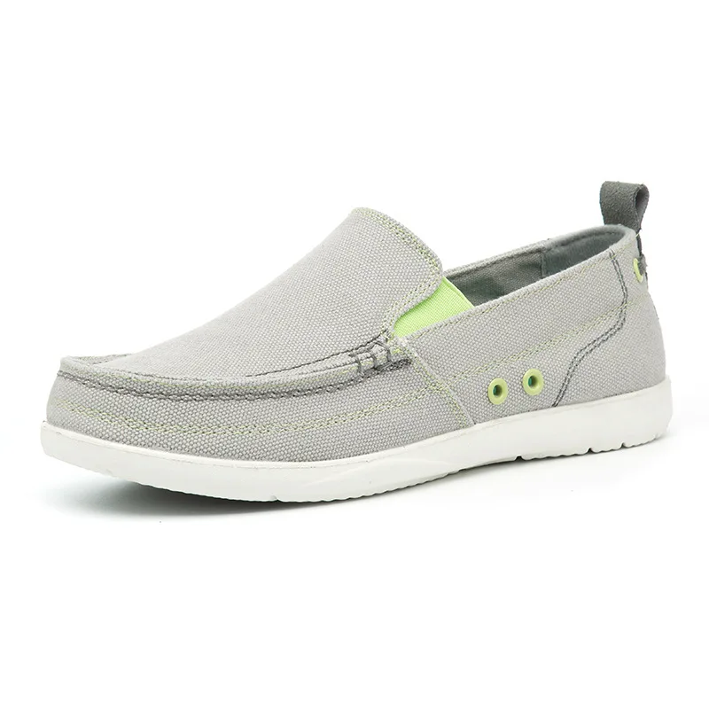 2019 Spring Autumn Canvas Shoes Men Lightweight Breathable Casual Comfortable Loafers Lazy Driving Walking Footwear | Обувь
