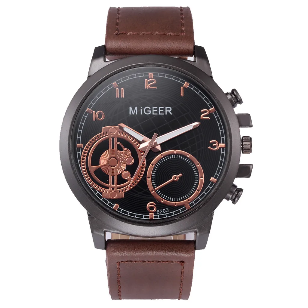 MIGEER Wristwatch 2020 Wrist Watch Men Top Brand Luxury Famous Male Clock Quartz for Hodinky Relogio Masculino Relog | Наручные часы