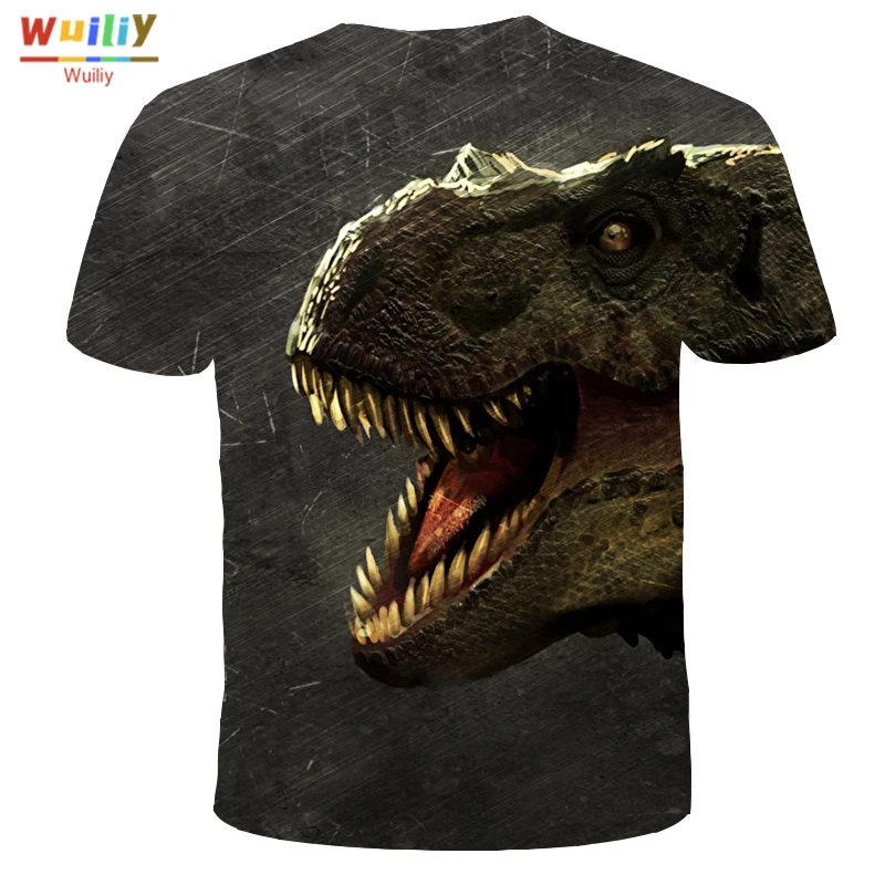 

Men's Animals T Shirt 3D Print Dinosaur TShirts Summer Graphic Tees Pattern Women/Men Novelty Streetwear Tops