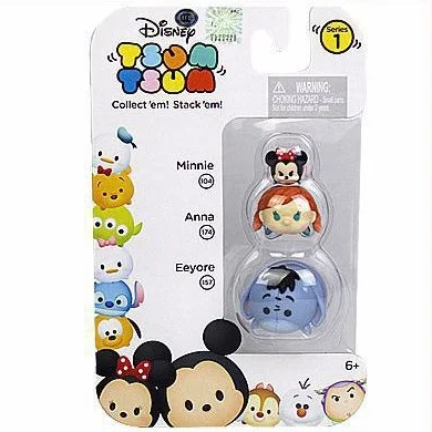 5-10 пакетов/набор игрушечные фигурки героев мультфильма Disney TSUM Микки Дженга