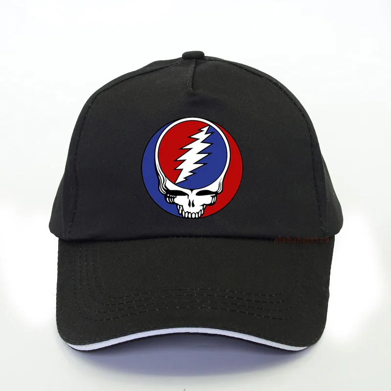 

Бейсболка grateful dead Psychedelic рок-группы для мужчин и женщин, Кепка-бейсболка для любителей рок-музыки, Кепка-бейсболка с надписью Grateful Dead