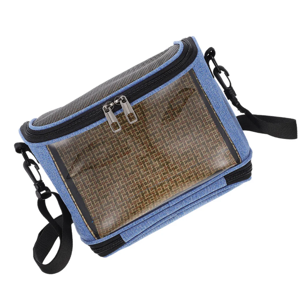 

1pc Hamster Carrier Hamster Bag with Clear Window Hamster Travel Carrier