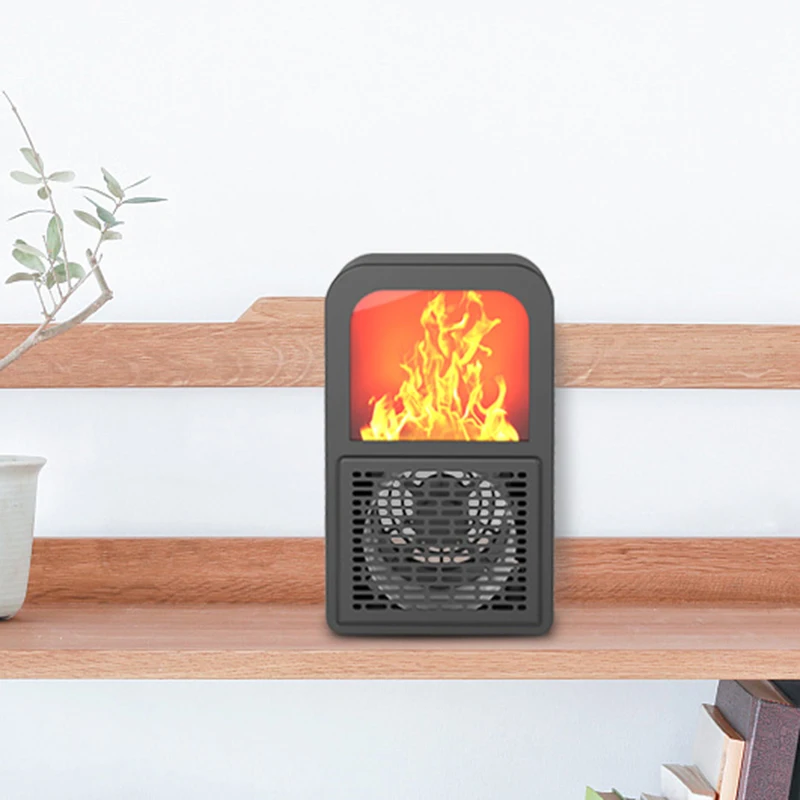 Мини электрический нагреватель пламени воздуха нагревательная плита радиатор