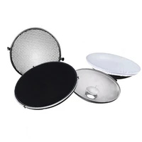 photo studio flash beauty dish 42cm s type honeycomb white diffuser
