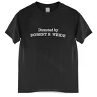 Мужская хлопковая футболка, летняя брендовая футболка с рисунком Роберта вэйда, Роберта вэйда, Роберта Б вэйда, футболка унисекс с рисунком