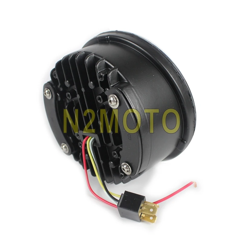 1 компл. Светодиодная фара для мотоцикла скутера дальний и ближний свет передний