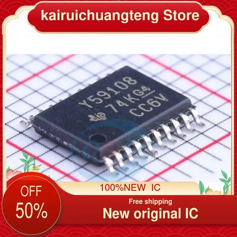 

10-200PCS TLC59108IPWR TLC59108IPW TSSOP20 Y59108 New original IC