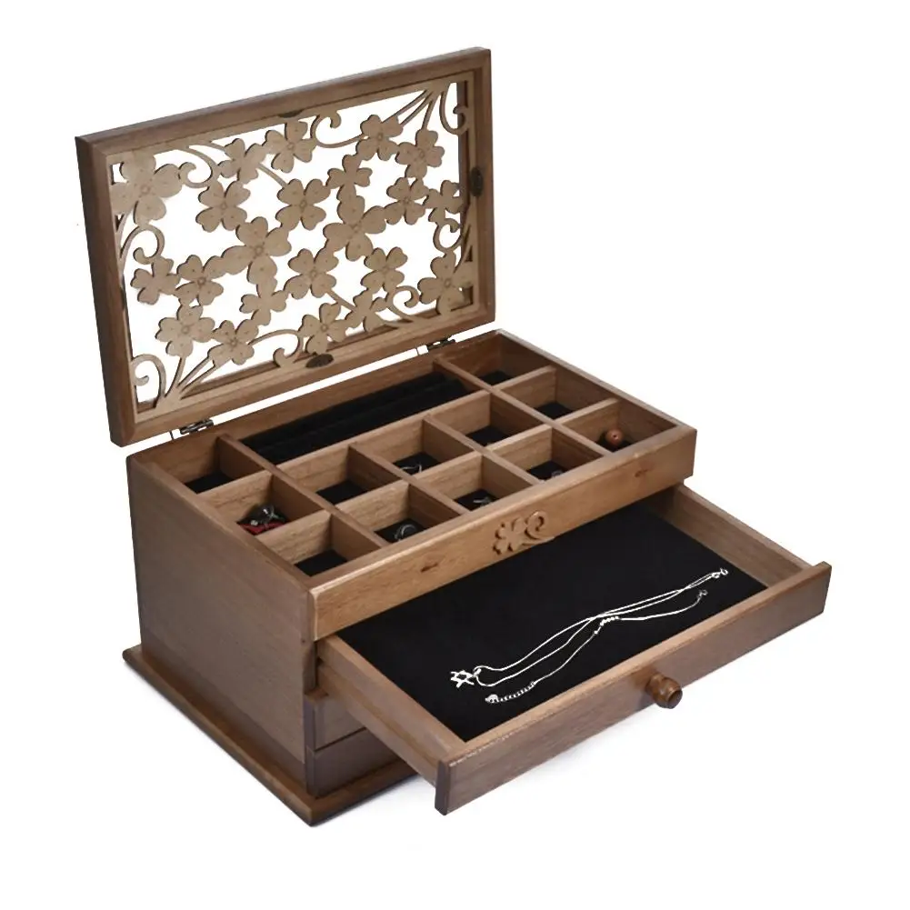 Ювелирные изделия в виде вишен ящик для хранения деревянная шкатулка Органайзер