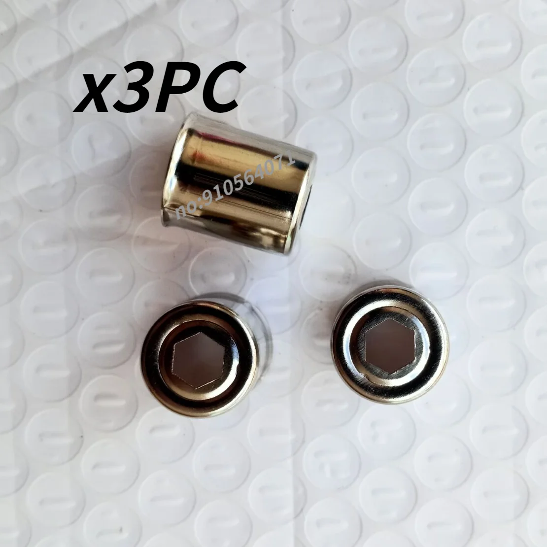 Шестигранные стальные детали для магнетронной микроволновой печи 3 шт.