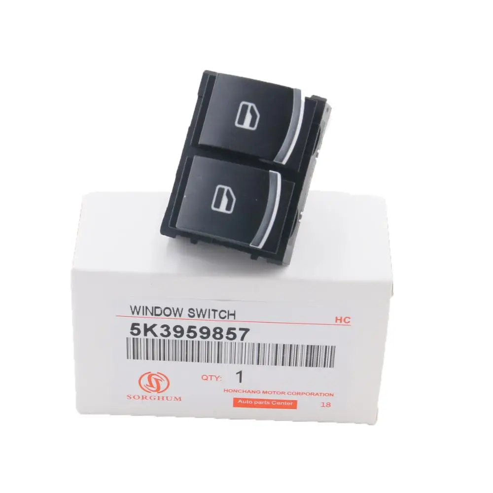 5K3959857 Новый переключатель электрического стеклоподъемника для V W Golf Rabbit Eos Passat |