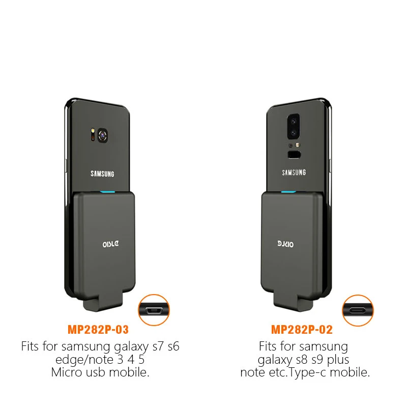Миниатюрный 4500 мАч micro usb зарядный внешний резервный аккумулятор зарядное устройство чехол для samsung S7 S8 S9 Xiaomi Honor 9 10 Lite V20