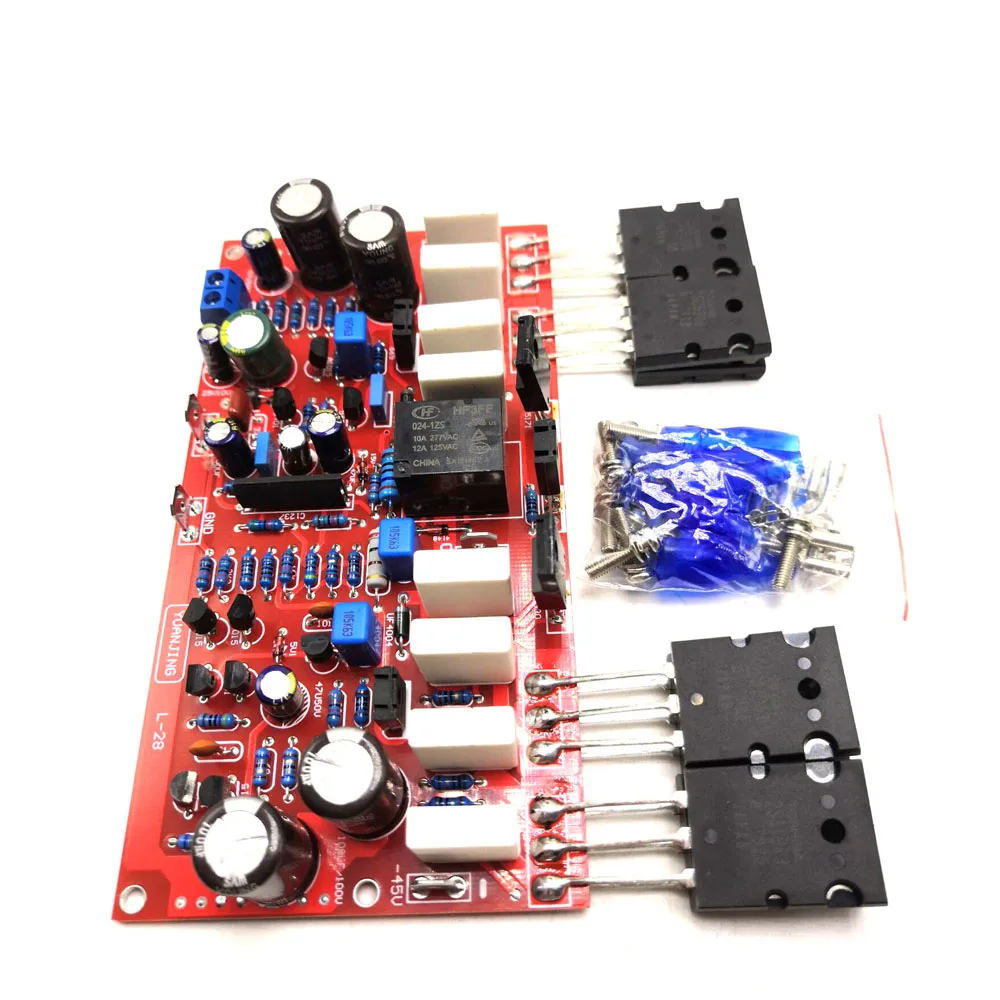 L28 AMP 350W Mono Audio Power Amplifier Kit 4ohm Board With Speaker Protect | Электроника