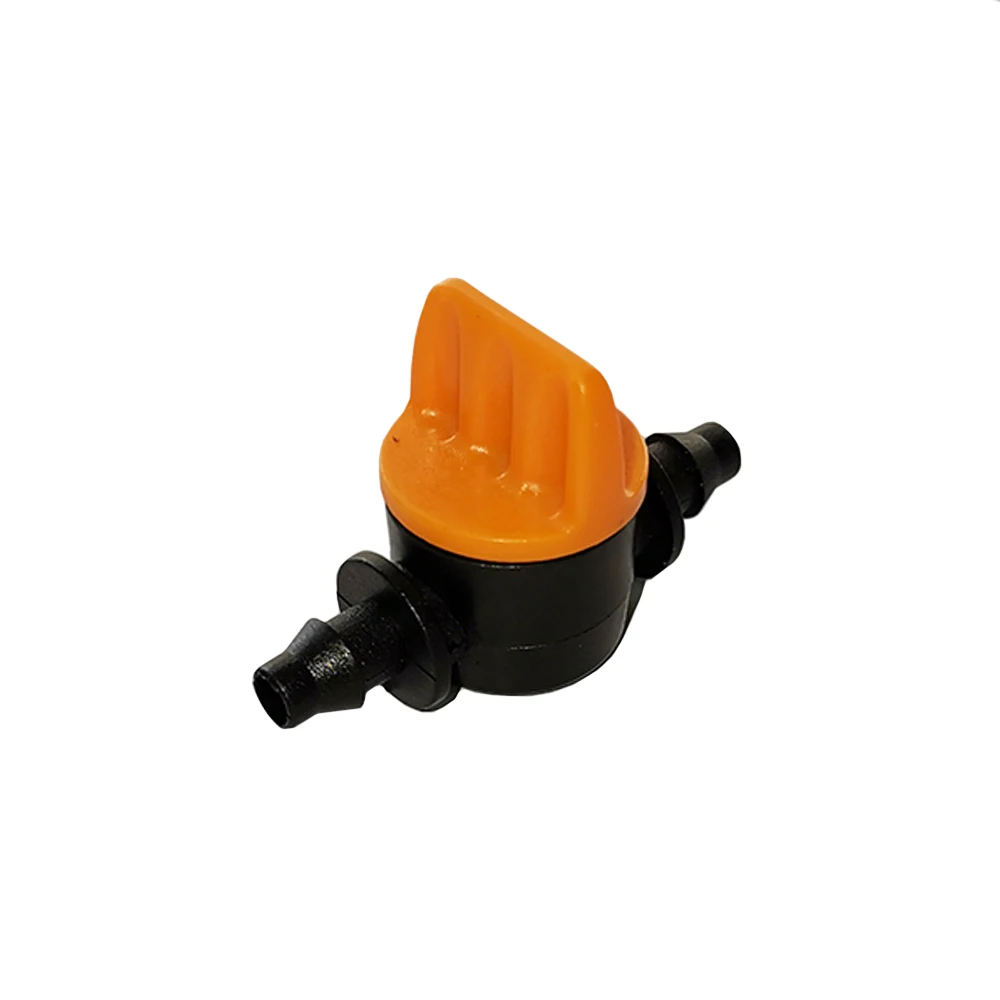 10Pcs 4/7mm Hose Miniature Valve Garden Irrigation Waterstop Connector Agriculture System Watering Quick Coupling Barbed Switch | Дом и сад