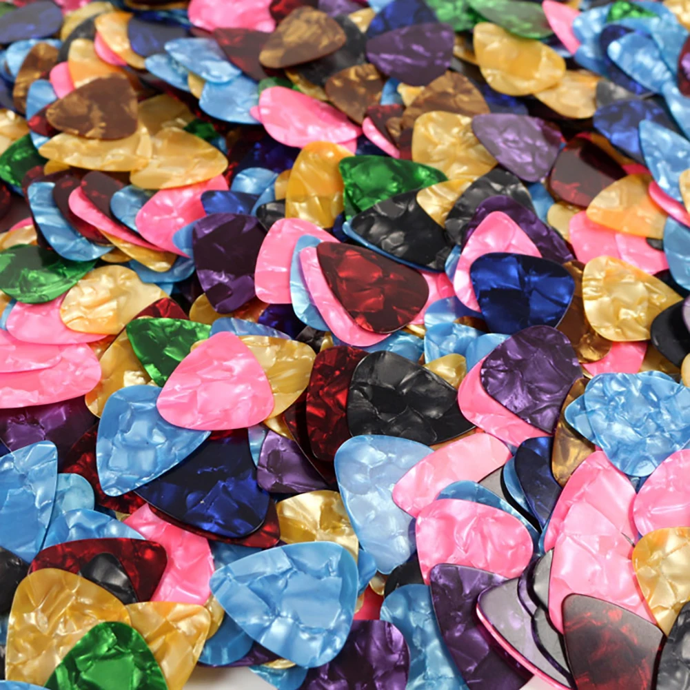 20 pcs dünne akustische elektrische gitarre picks plektrum 2 dicke 046mm071mm free global shipping