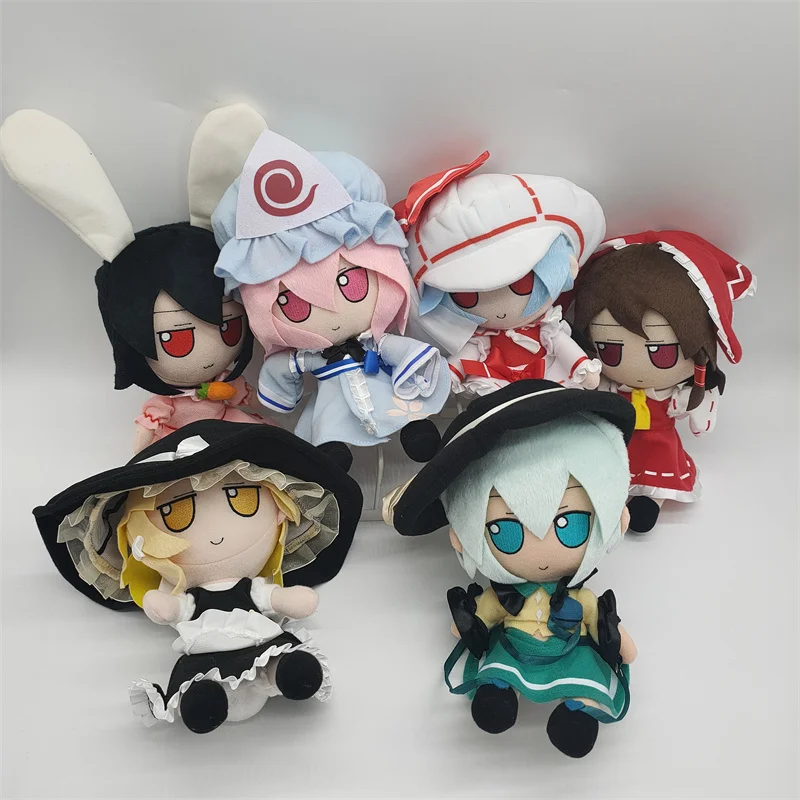 TouHou Project Marisa Komeiji Koishi Hakurei Reimu Hon Meirin Хата no koko Косплей Плюшевая Кукла Мягкие игрушки