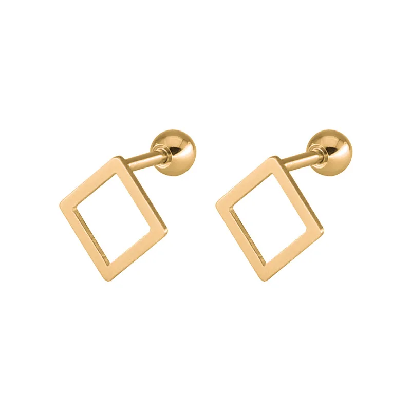 Эстетические аксессуары серьги для пирсинга женщин корейский стиль ювелирные