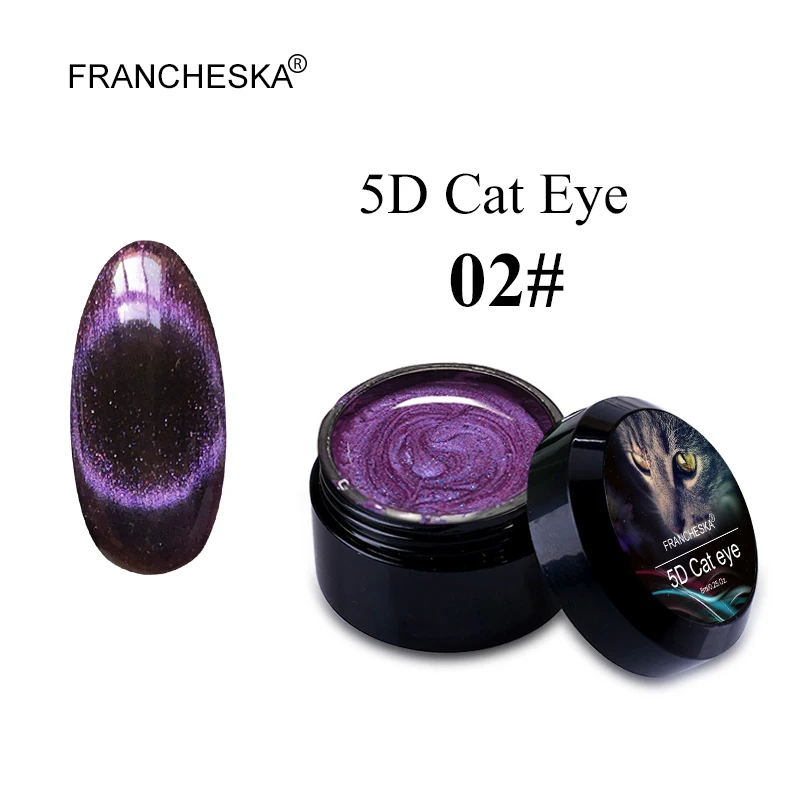 5D cat eye 02 8 мл 9D Galaxy магнитные солнцезащитные очки "кошачий глаз", гель, лак для ногтей, Лаки блестящие солнцезащитные очки "кошачий глаз" гель лак для ногтей замочить от УФ-светодиодный лак для ногтей лак Гель-лак Нагель - Цвет: 5D cat eye 02