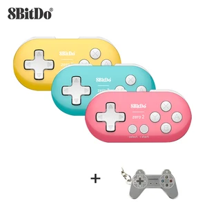 Мини-контроллер Bluetooth 8bitdo Zero 2, совместимый с Nintendo Switch, Windows, Android, macOS