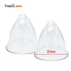 VamsLuna 21 см размер Colombien подъем ягодиц присоска вакуумный стимулятор чашки для увеличения груди насос аксессуары