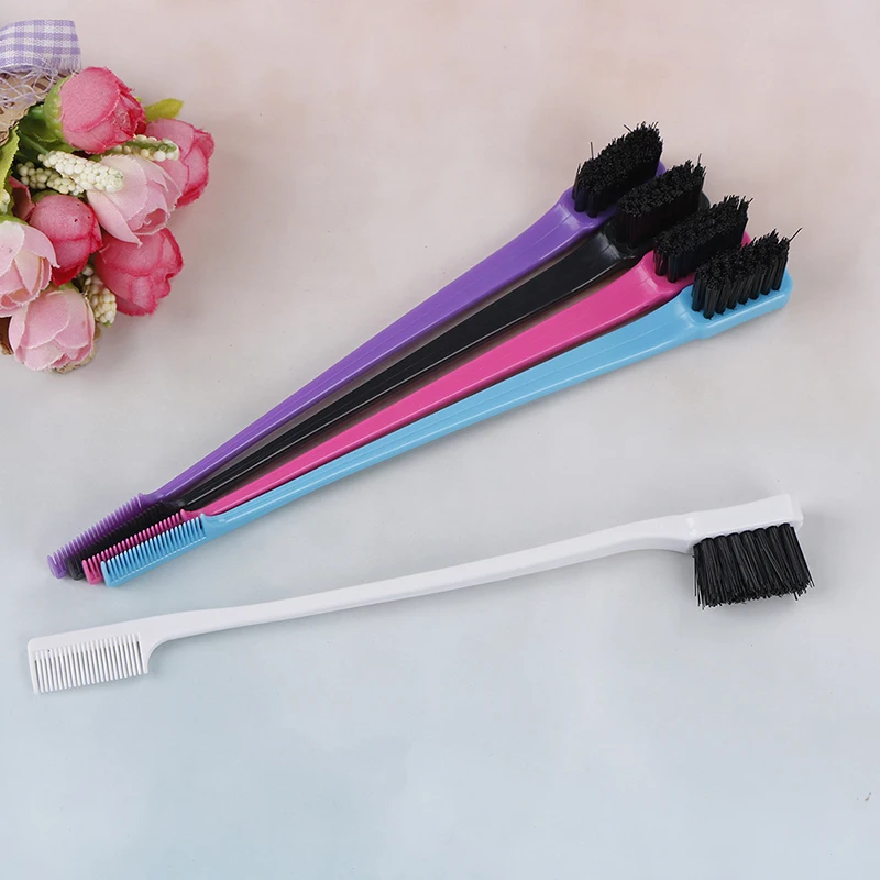 1 шт. Двухсторонняя щетка для волос с краями расческа красота укладки | Мать и