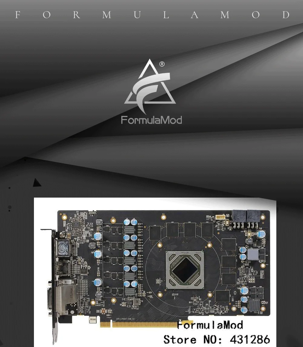 Bykski A-SP38-X, полное покрытие видеокарты блок водяного охлаждения RGB/RBW для Sapphire NITRO R9 380/380X 4GD5 OC