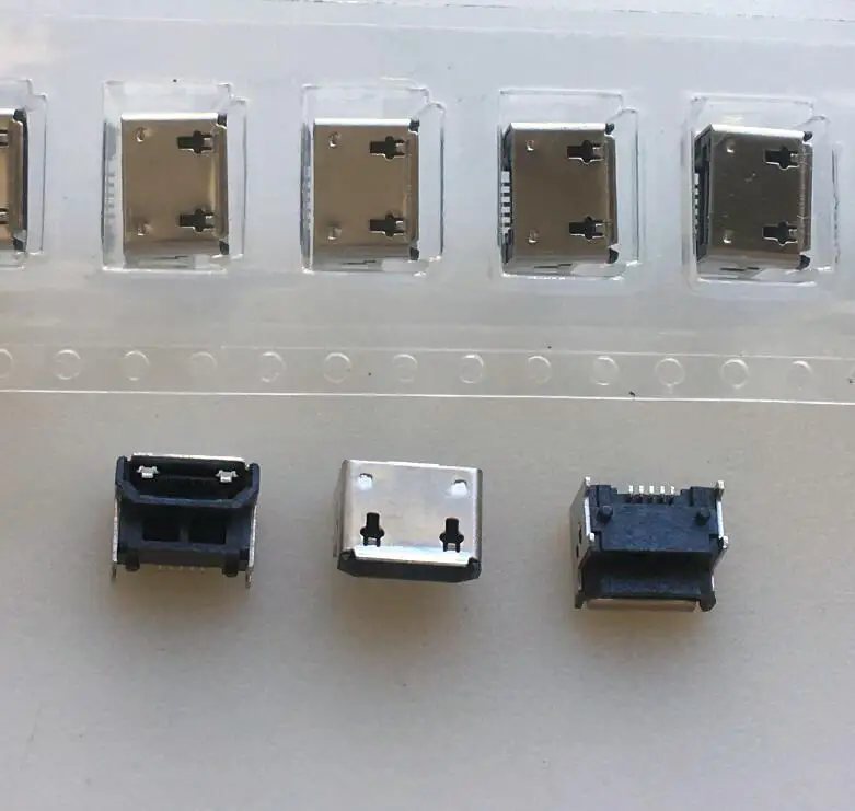 (5 шт.) разъем интерфейса USB 2 0 5p Соединительный порт задняя вилка передачи данных