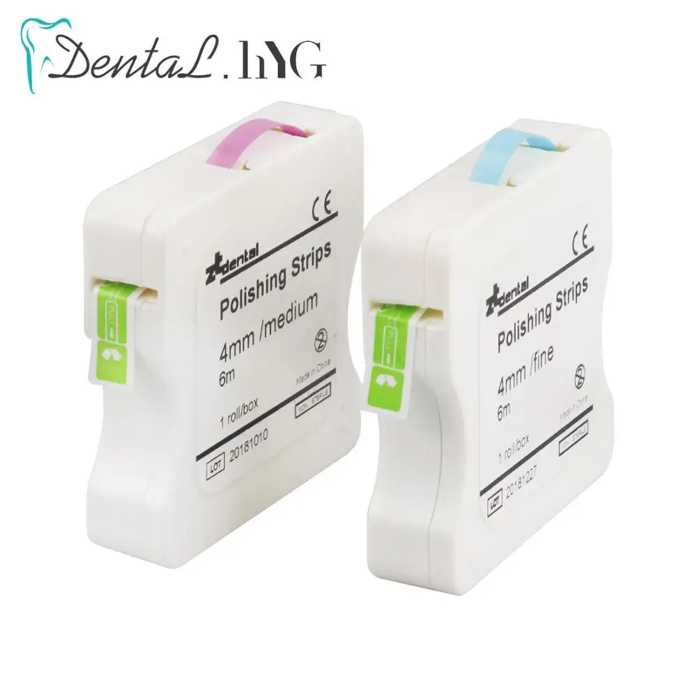 Dental Polishing Strip Roll 4mm Resin Tooth Grinding Sanding Teeth Whitening Dental Tool Dentist Material