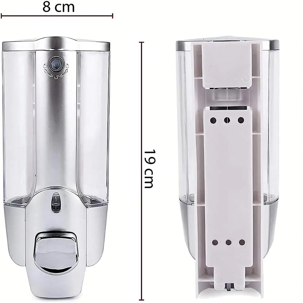 Деревянный лицевой диспенсер Шампань 350 мл сборный с ручной установкой в ванной