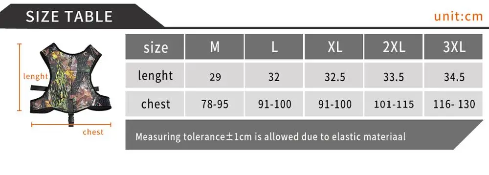LayaTone 3 мм неопреновый Вес жилет для мужчин подводная рыбалка охоты дайвинга