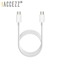 accezz 100w usb c to type c cable 5a pd fast charger cord data type c cables for macbook ipad xiaomi 10 pro samsung s21 huawei